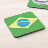 Braziliaanse vlag onderzetter (Linkerzijde)