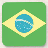 Braziliaanse vlag onderzetter (Voorkant)