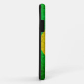  Braziliaanse vlag op een gekraakte achtergrond Case-Mate iPhone Case (Achterkant/rechts)