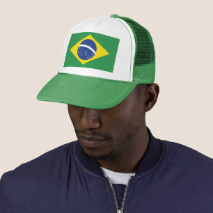 Braziliaanse Vlag Patriotische Trots Festival Mode Trucker Pet