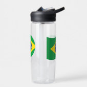 Braziliaanse vlag, Patriottisch Brazilië Waterfles (Links)
