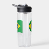 Braziliaanse vlag, Patriottisch Brazilië Waterfles (Rechts)