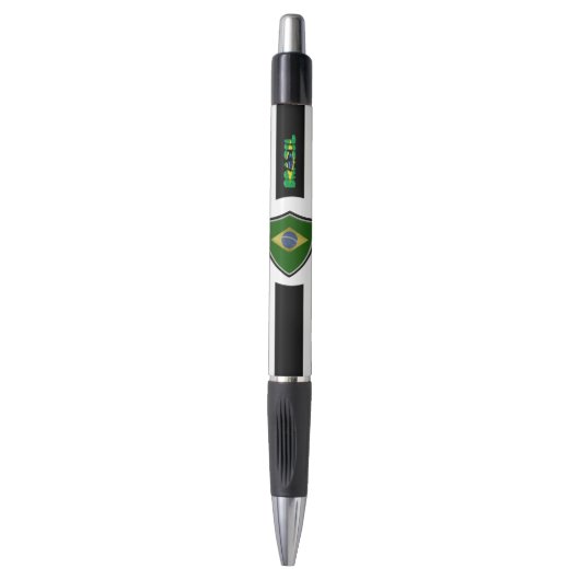 Braziliaanse vlag pen (Voorkant Verticaal)