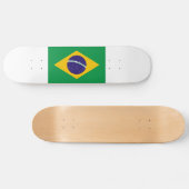 Braziliaanse vlag persoonlijk skateboard (Horizontaal)