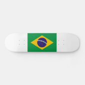 Braziliaanse vlag persoonlijk skateboard (Horizontaal)