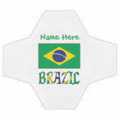 Braziliaanse Vlag Persoonlijk Voetbal (Enkel)