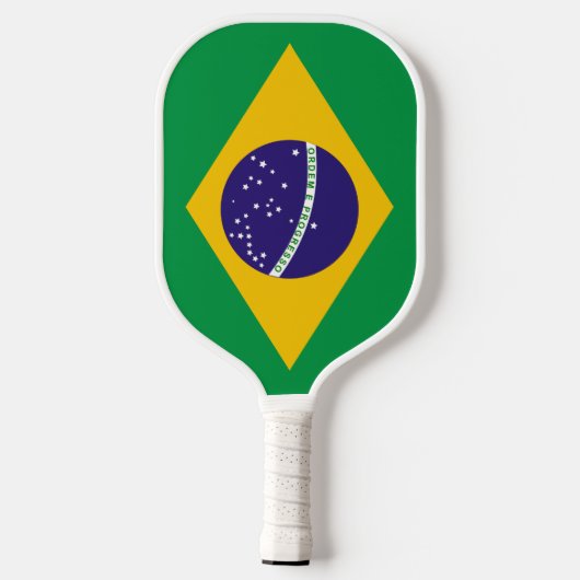 Braziliaanse vlag  pickleball paddle (Achterkant)