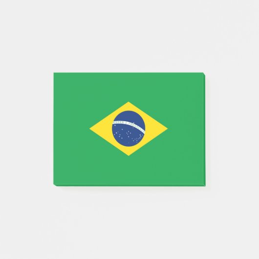 Braziliaanse vlag post-it® notes (Voorkant)