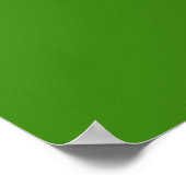 Braziliaanse vlag poster (Hoek)