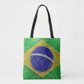 Braziliaanse vlag Rio de Janeiro Tote Bag (Voorkant)
