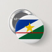Braziliaanse vlag Roraima Ronde Button 5,7 Cm (Voorkant /achterkant)