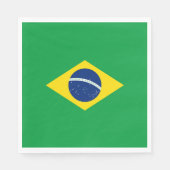 Braziliaanse vlag servet (Voorkant)