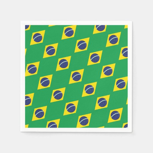 Braziliaanse vlag. servetten (Voorkant)