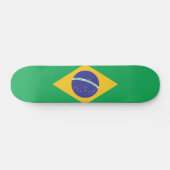 Braziliaanse vlag skateboard (Horizontaal)