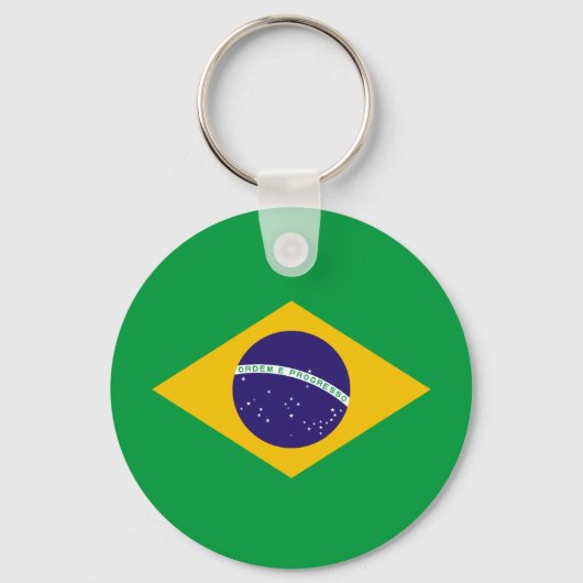 Braziliaanse vlag sleutelhanger (Voorkant)
