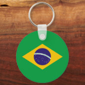 Braziliaanse vlag sleutelhanger (Voorkant)