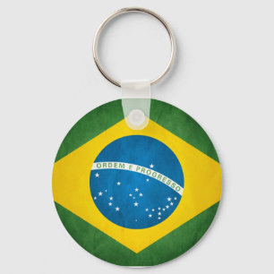 Braziliaanse vlag sleutelhanger