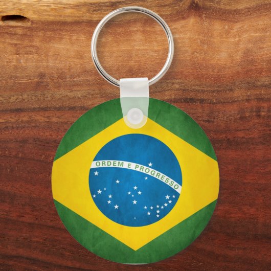 Braziliaanse vlag sleutelhanger (Voorkant)