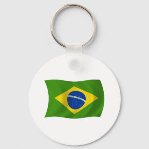 Braziliaanse Vlag Sleutelhanger