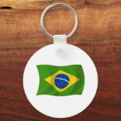 Braziliaanse Vlag Sleutelhanger (Voorkant)