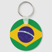 Braziliaanse vlag sleutelhanger (Voorkant)