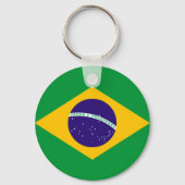 Braziliaanse vlag sleutelhanger (Voorkant)