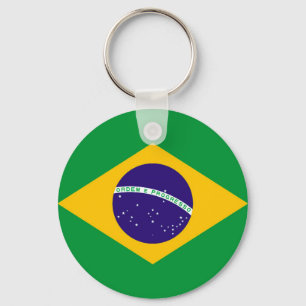 Braziliaanse vlag sleutelhanger