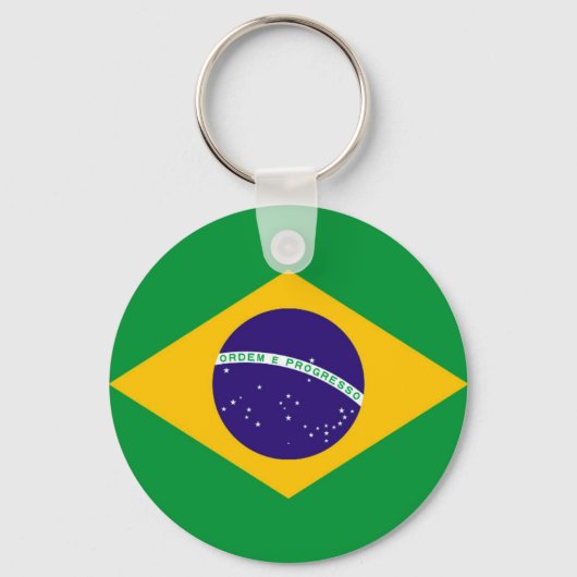 Braziliaanse vlag sleutelhanger (Voorkant)