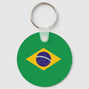 Braziliaanse vlag sleutelhanger