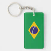 Braziliaanse vlag sleutelhanger (Voorkant)