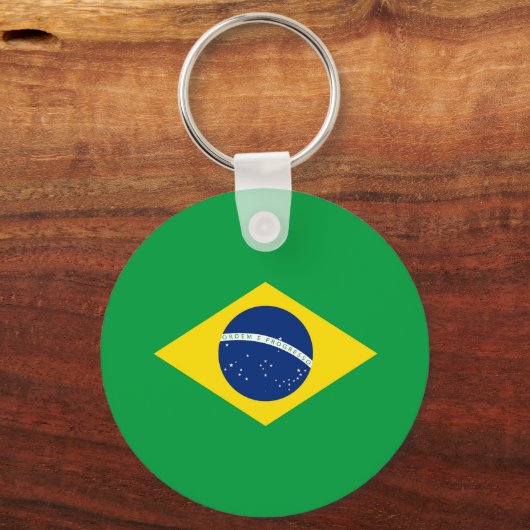 Braziliaanse vlag sleutelhanger (Voorkant)