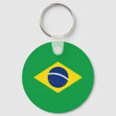 Braziliaanse vlag sleutelhanger (Achterkant)