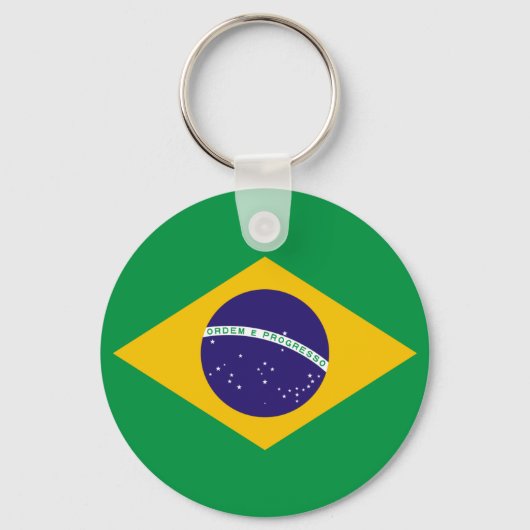 Braziliaanse vlag sleutelhanger (Voorkant)