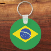 Braziliaanse vlag sleutelhanger (Voorkant)