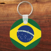 Braziliaanse vlag sleutelhanger (Voorkant)