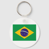 Braziliaanse vlag sleutelhanger (Voorkant)