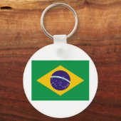 Braziliaanse vlag sleutelhanger (Voorkant)