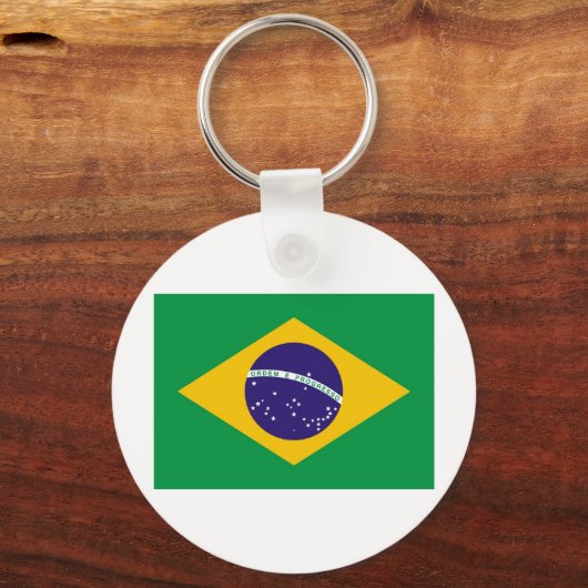 Braziliaanse vlag sleutelhanger (Voorkant)