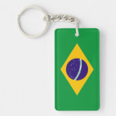 Braziliaanse vlag sleutelhanger (Voorkant)