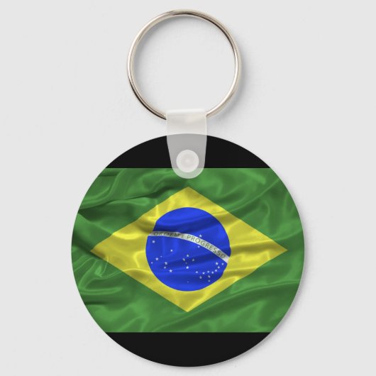 Braziliaanse vlag-Sleutelhanger Sleutelhanger (Voorkant)