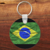 Braziliaanse vlag-Sleutelhanger Sleutelhanger (Voorkant)