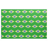 Braziliaanse vlag stof (Fat Quarter)