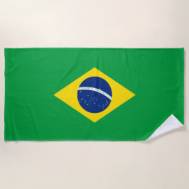 Braziliaanse vlag strandlaken