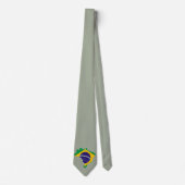 Braziliaanse vlag stropdas (Voorkant)