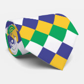Braziliaanse vlag stropdas (Opgerold)