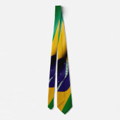 Braziliaanse vlag stropdas (Achterkant)
