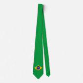 Braziliaanse vlag stropdas (Voorkant)