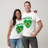 Braziliaanse vlag t-shirt (Unisex)