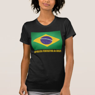 Braziliaanse vlag t-shirt
