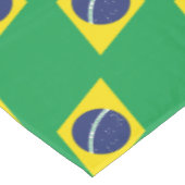 Braziliaanse Vlag Tafelkleed (Gekanteld)